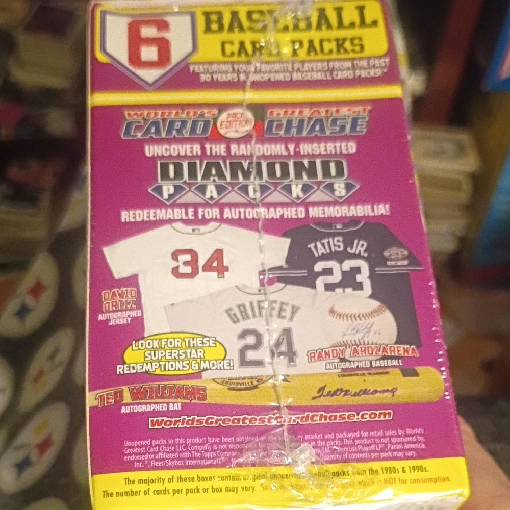 World's Greatest Chase Baseball Card Packs Edition Brand New Shirked Wrapped - Picture 4 of 14